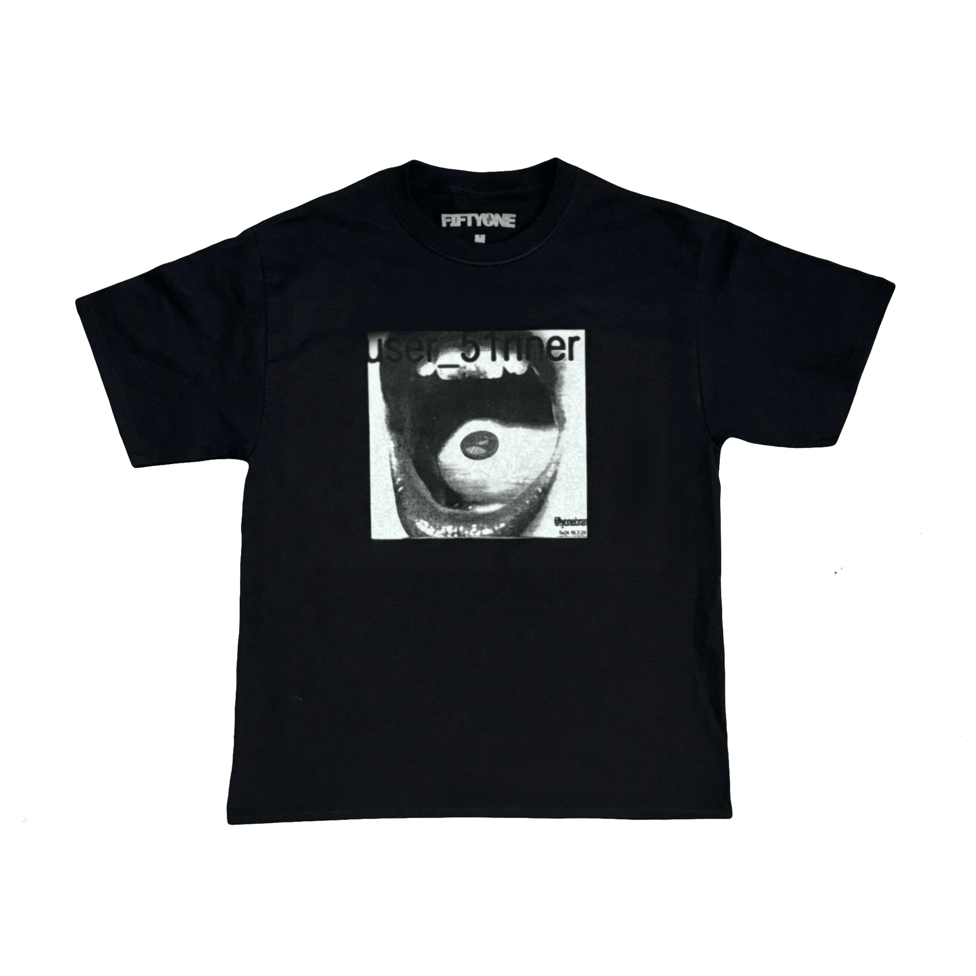 51nner Pill Tee (Black) - FIFTYONEBRAND