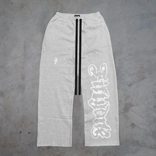 Mega Logo Sweatpants - Gray