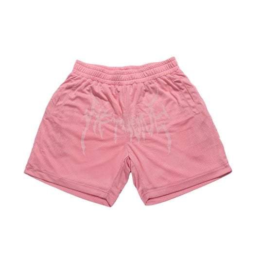 Fabled Mesh Shorts (Pink)