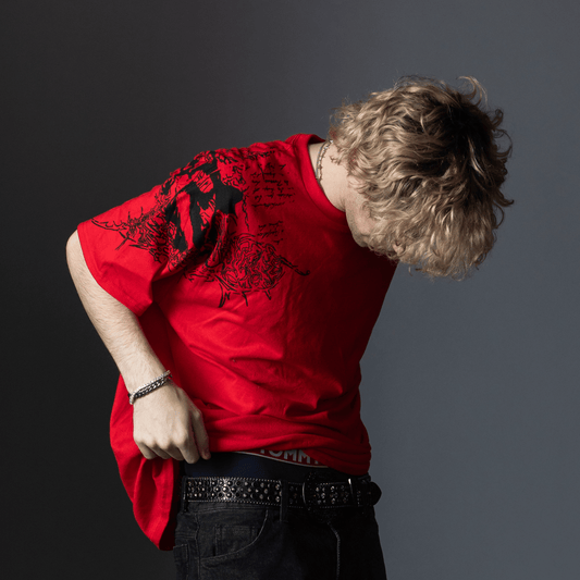Scribe V2 Tee Red - FIFTYONEBRAND