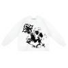 Skeletons Long Sleeve Tee - White - FIFTYONEBRAND