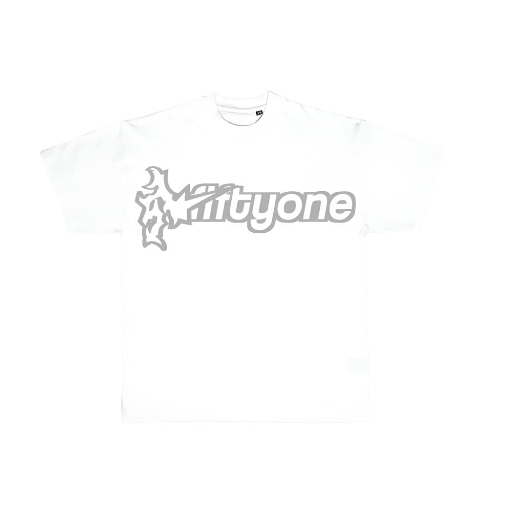 Speed Tee (White) - FIFTYONEBRAND